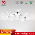 CX-33 rc drone modelo quadcopter 3D stunt rolamento 4 Canal RC Helicóptero Atacado